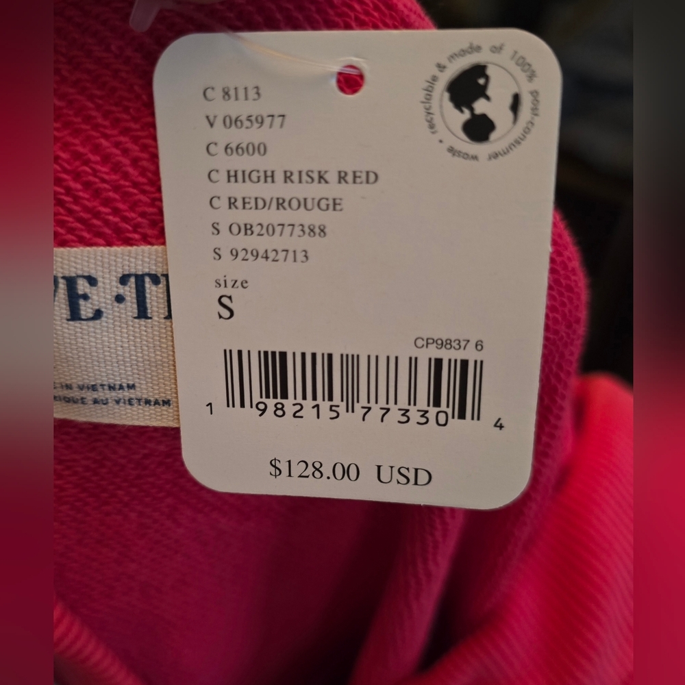 NWT We The Free We Hoodie In High Risk Red - Picture 10 of 10